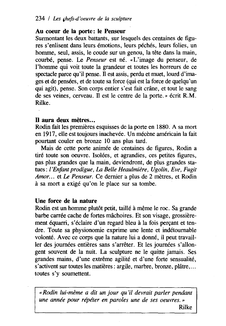 Prévisualisation du document Le Penseur 1880 Auguste Rodin (1840-1917)