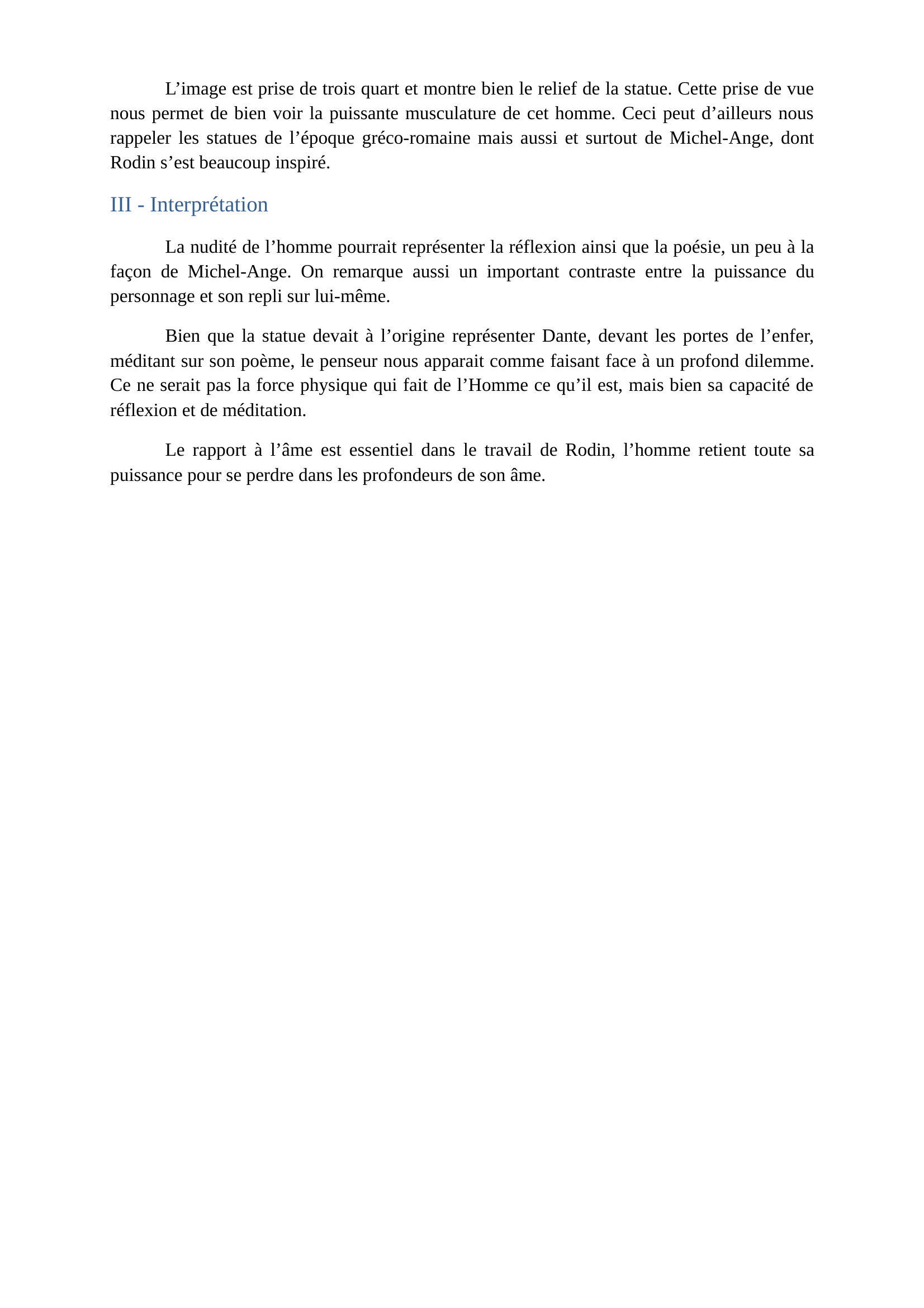 Prévisualisation du document Le Penseur de Rodin