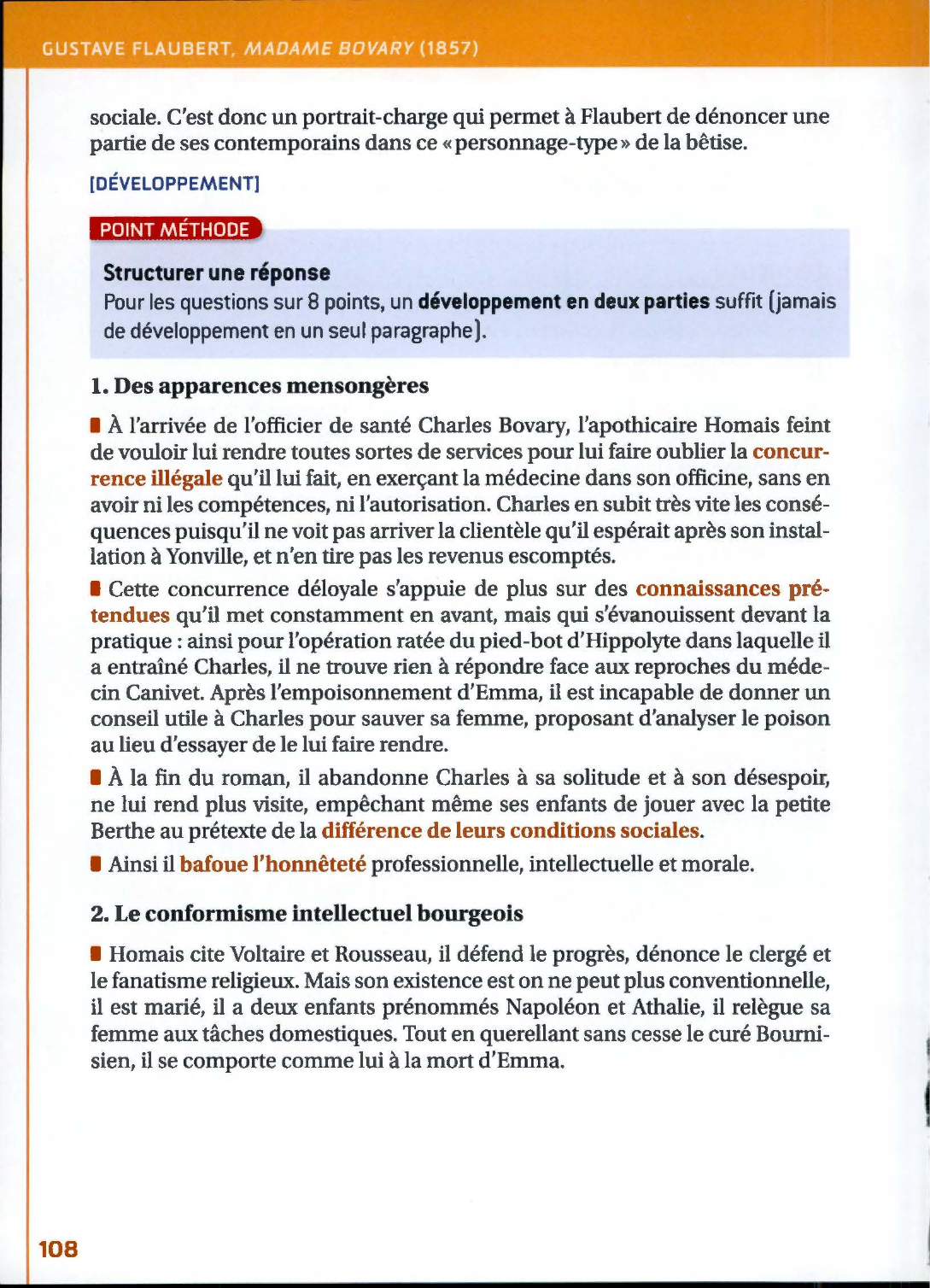 Prévisualisation du document Le personnage de Homais: En quoi le personnage de Homais est-il représentatif de tout ce que Flaubert déteste?