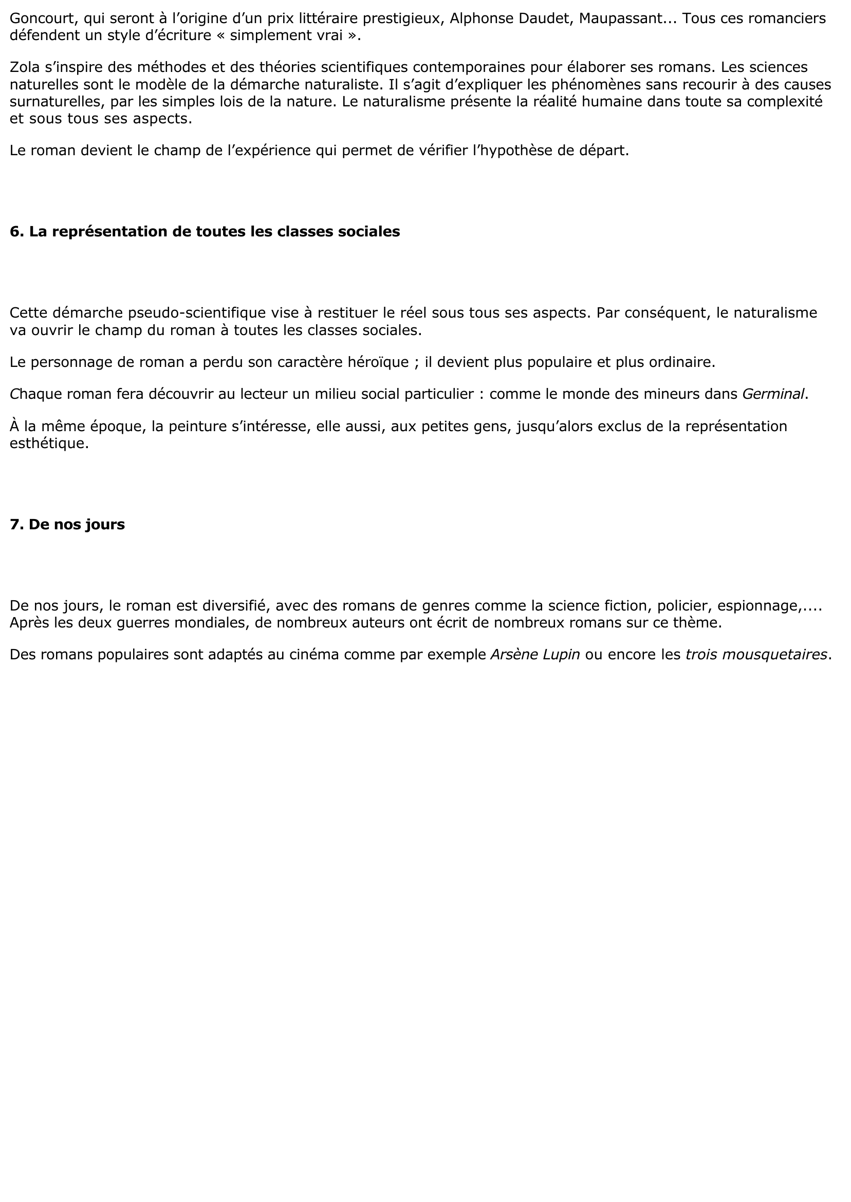 Prévisualisation du document Le personnage de roman, du XVIIème siècle à nos jours