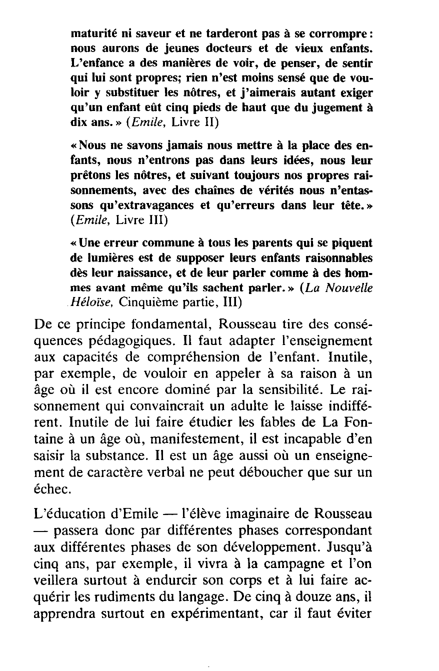 Prévisualisation du document Le petit d’homme n’est pas un petit homme  (souvent attribué à Rousseau)