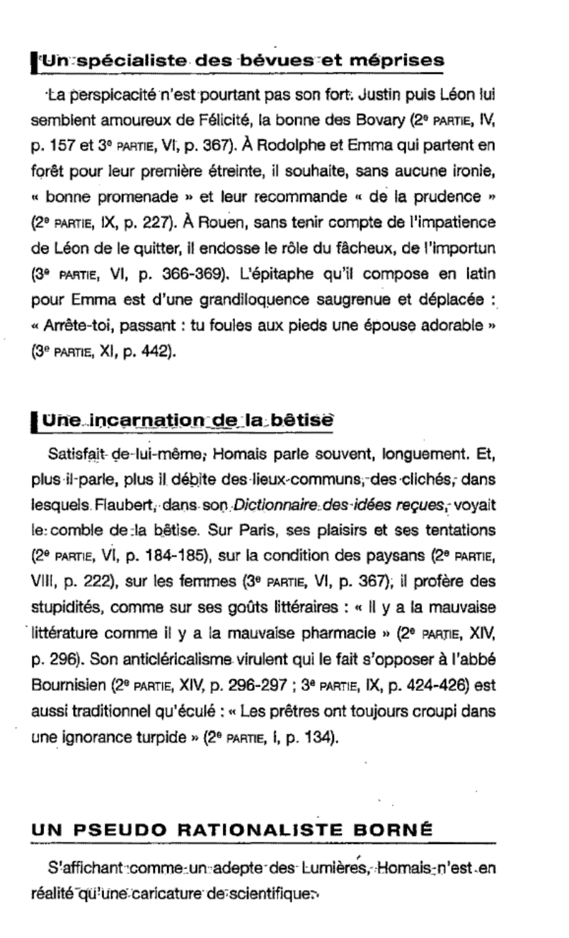 Prévisualisation du document Le pharmacien Homais dans Madame Bovary de Flaubert