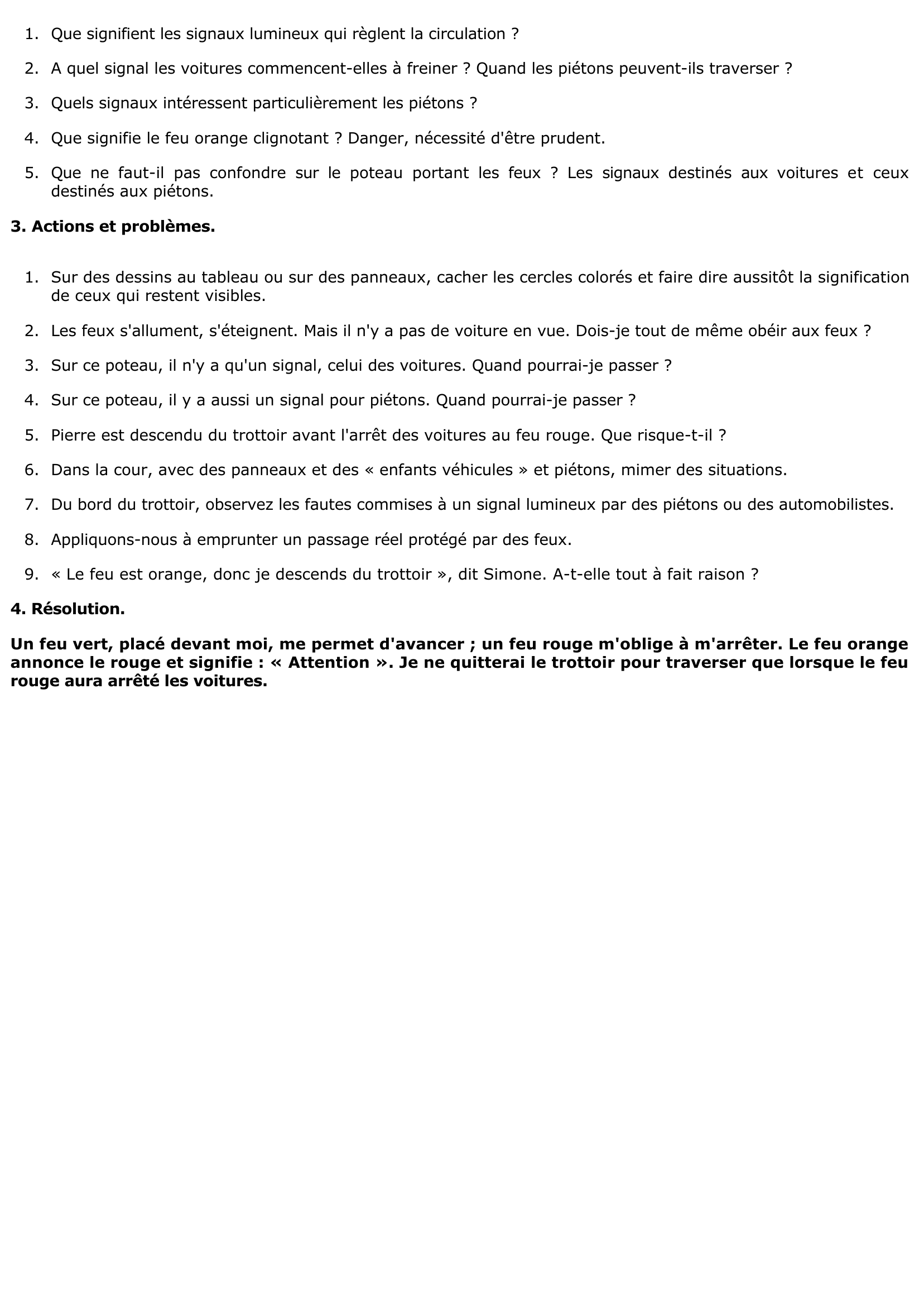 Prévisualisation du document LE PIÉTON: LES SIGNAUX LUMINEUX