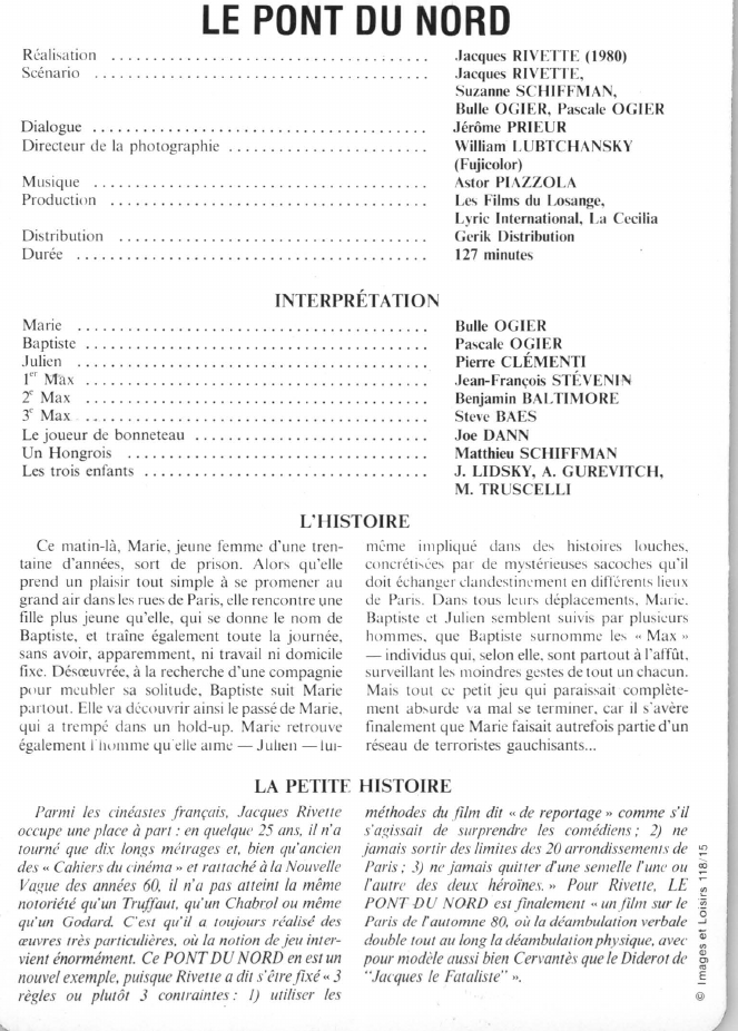 Prévisualisation du document LE PONT DU NORD