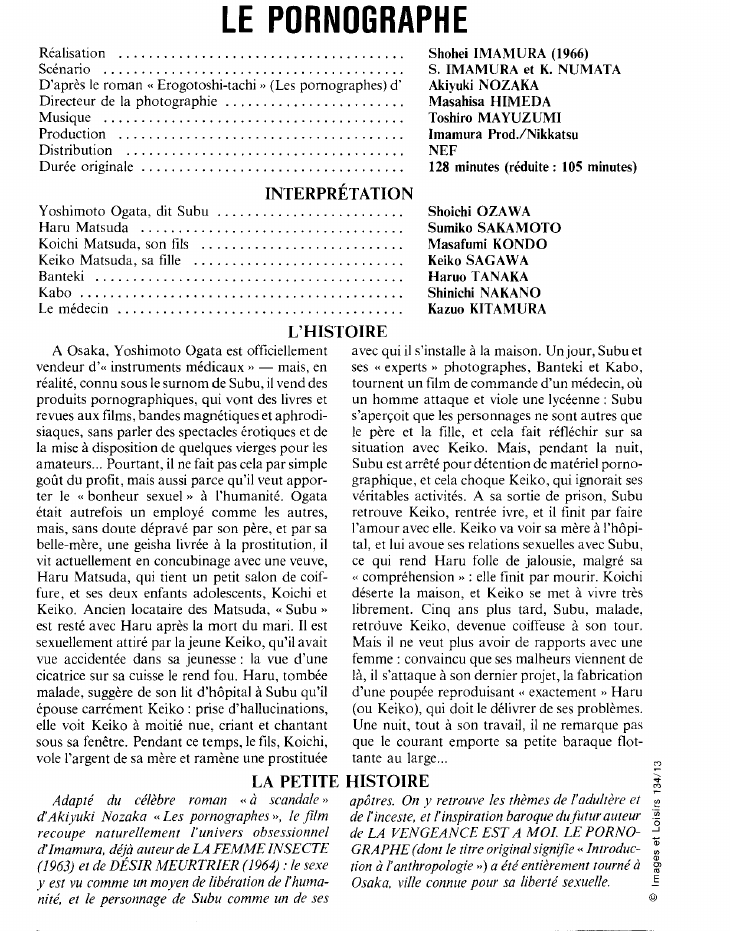 Prévisualisation du document LE PORNOGRAPHE