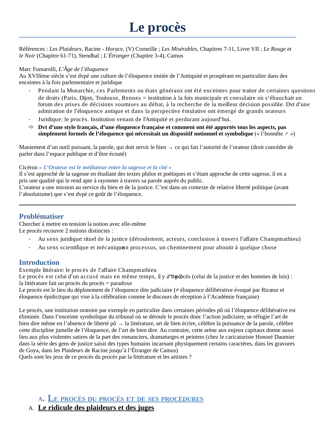 Prévisualisation du document Le procès