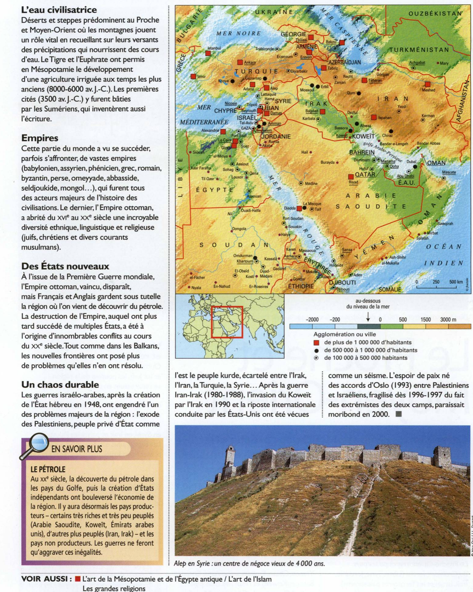 Prévisualisation du document Le Proche et Moyen-Orient