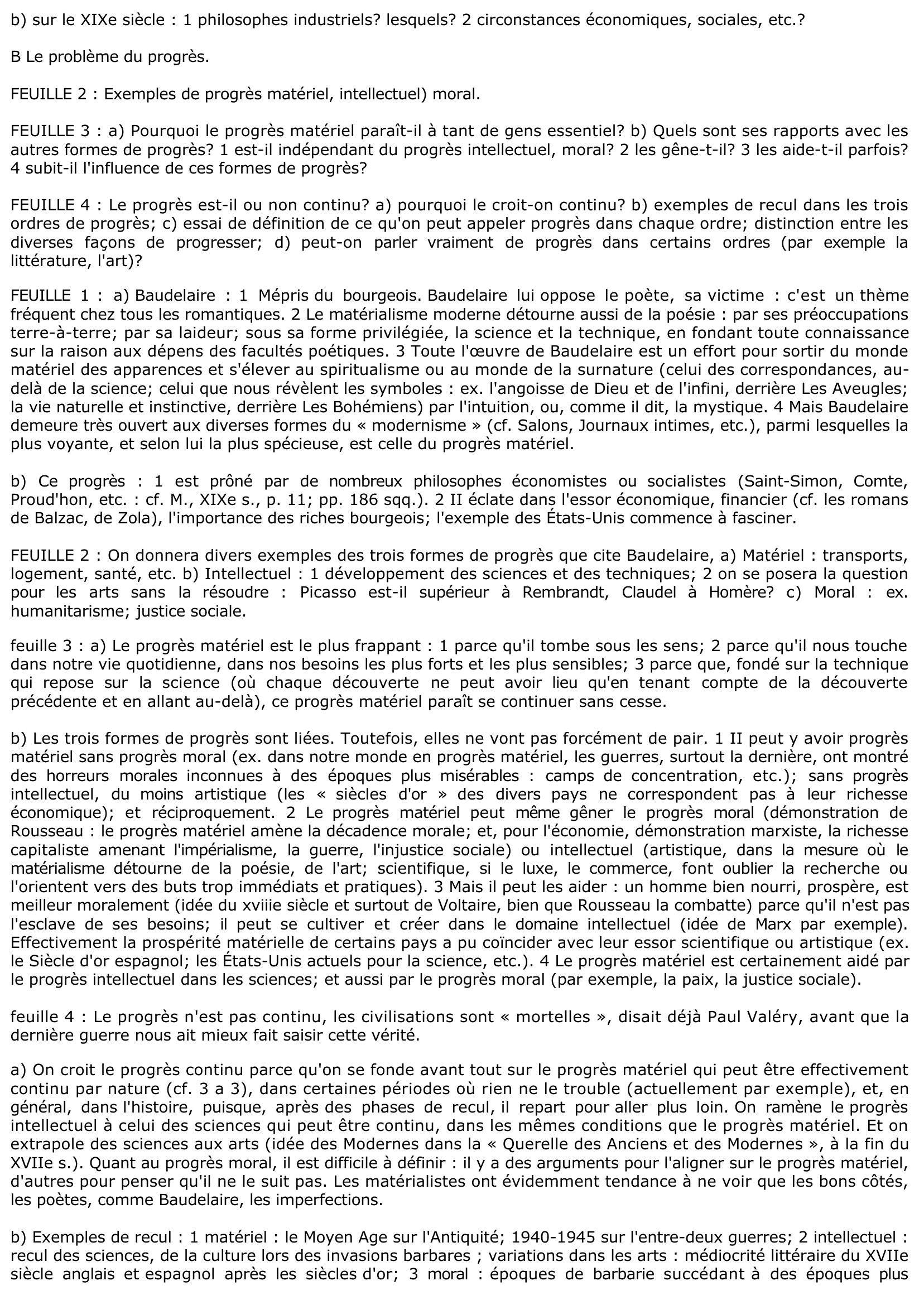 Prévisualisation du document Le progrès (Baudelaire, Exposition universelle de 1855) - Commentaire