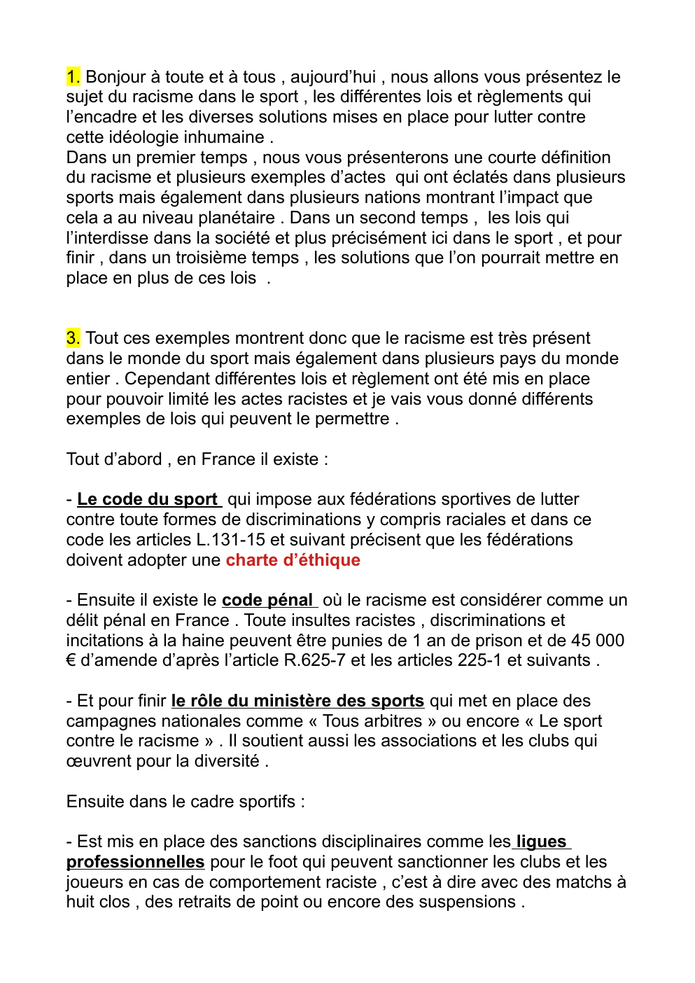 Prévisualisation du document le racisme dans le sport