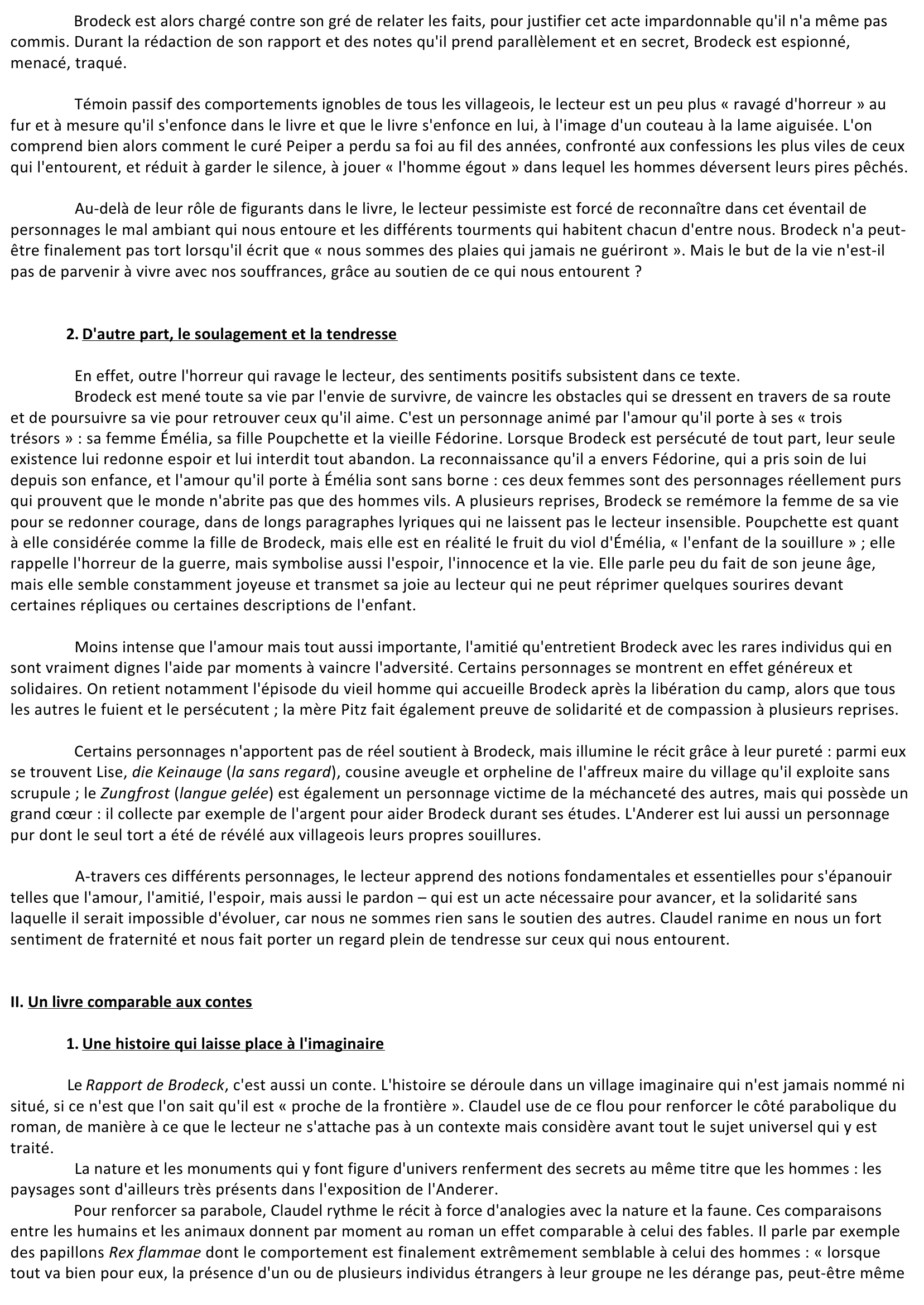 Prévisualisation du document Le Rapport de Brodeck de Philippe Claudel
