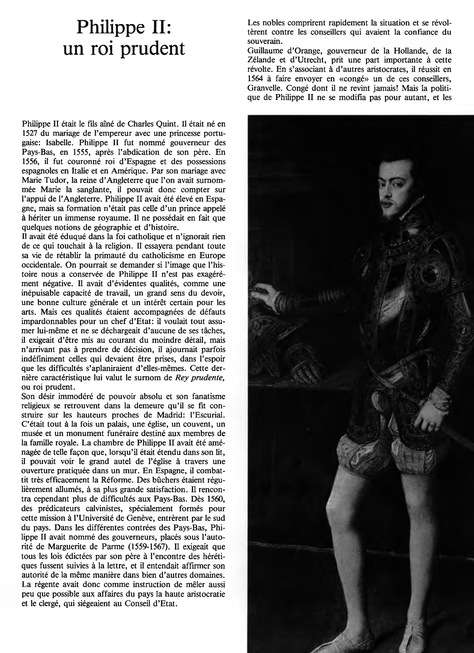 Prévisualisation du document Le règne de Philippe II