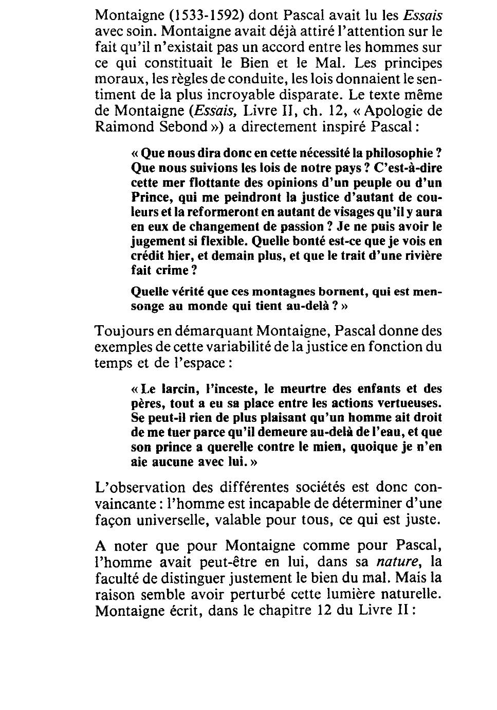 Prévisualisation du document Le relativisme de Pascal