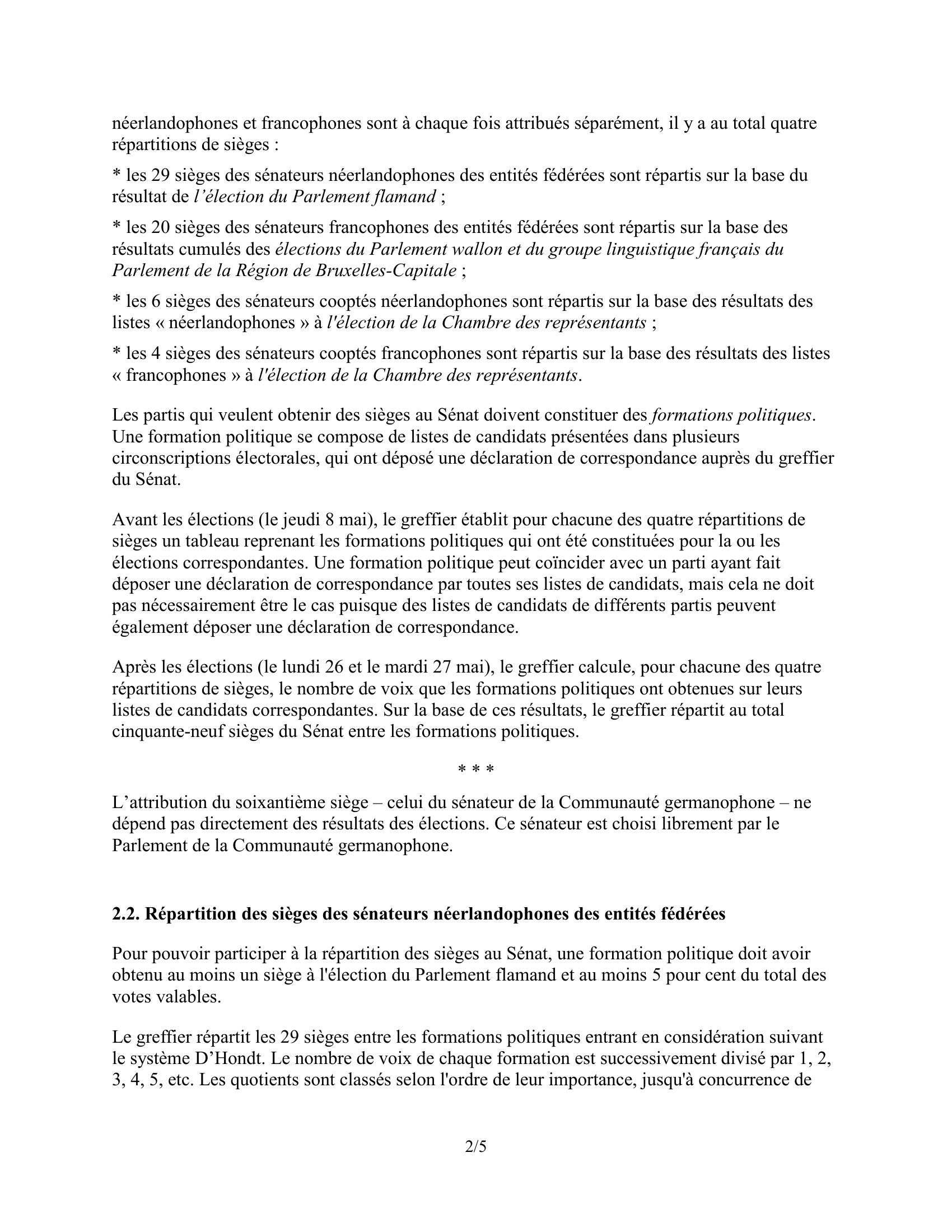Prévisualisation du document Le renouvellement du Sénat à l'issue des élections simultanées du 25 mai 2014