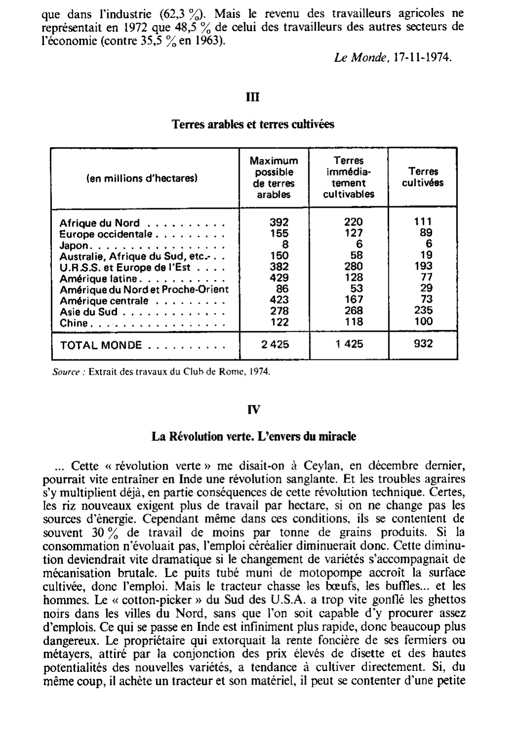 Prévisualisation du document Le rôle de l'agriculture dans le démarrage économique