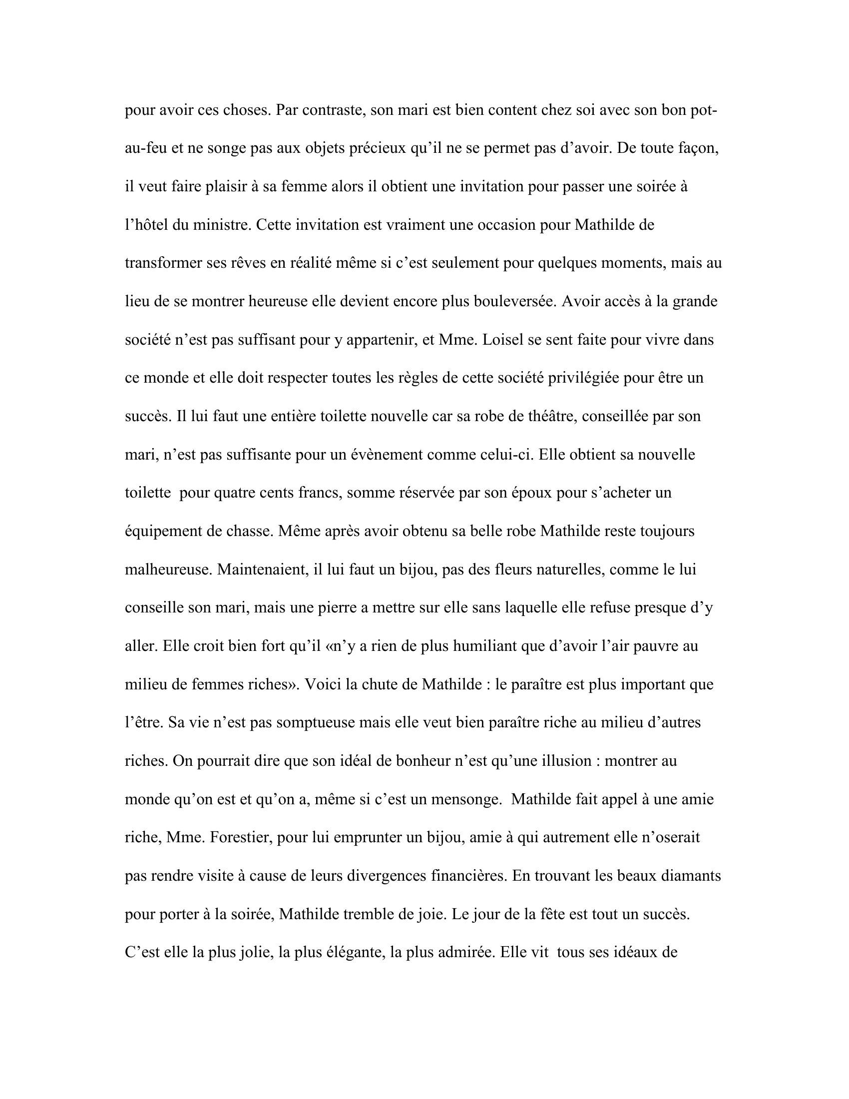 Prévisualisation du document Le rôle des objets chez Maupassant