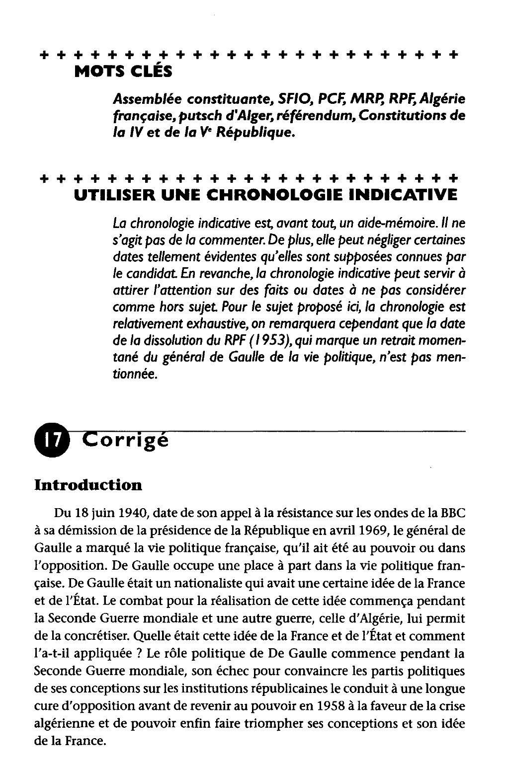 Prévisualisation du document Le rôle politique du général de Gaulle de 1940 à 1969