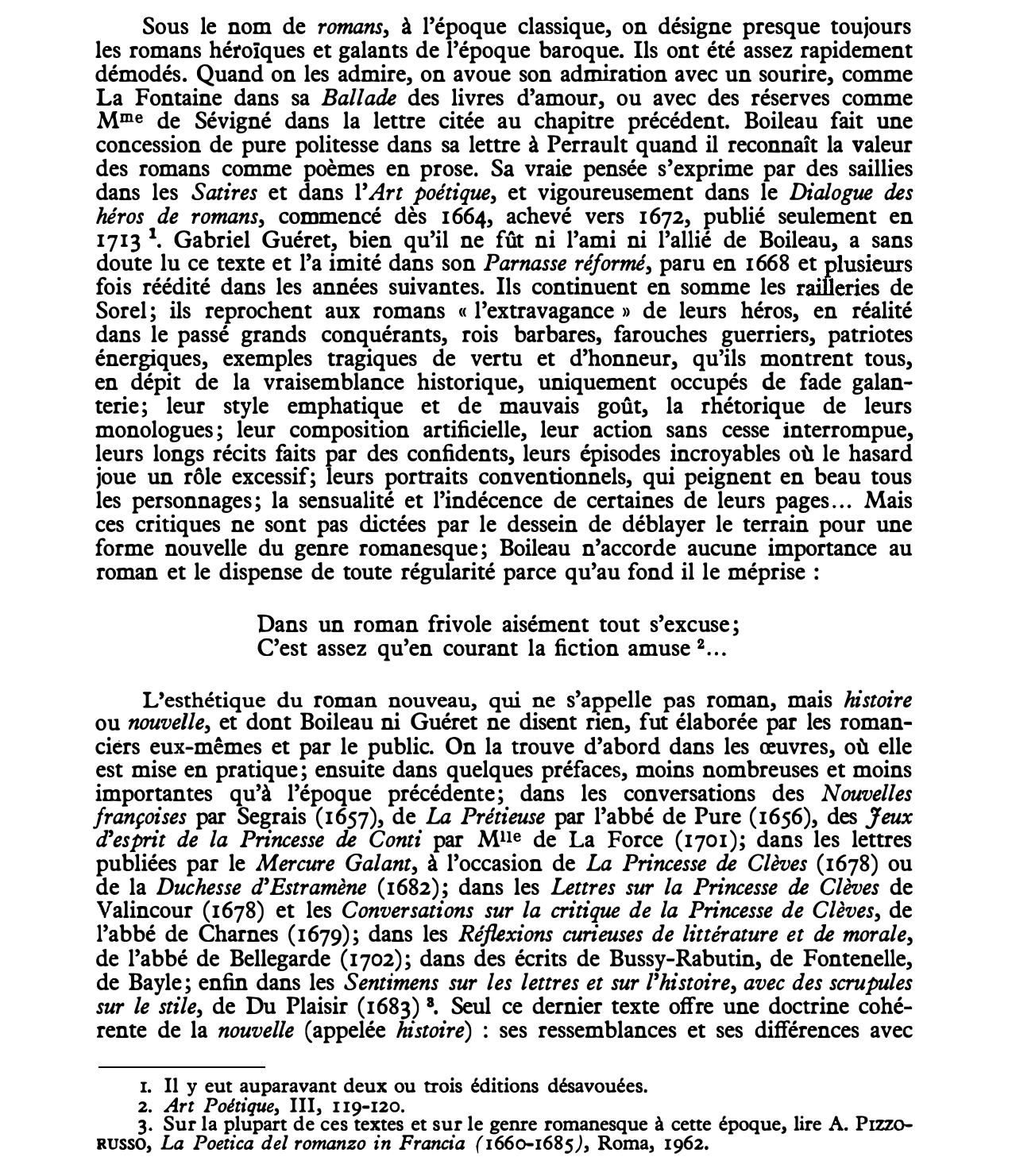 Prévisualisation du document LE ROMAN DE L'ÉPOQUE CLASSIQUE