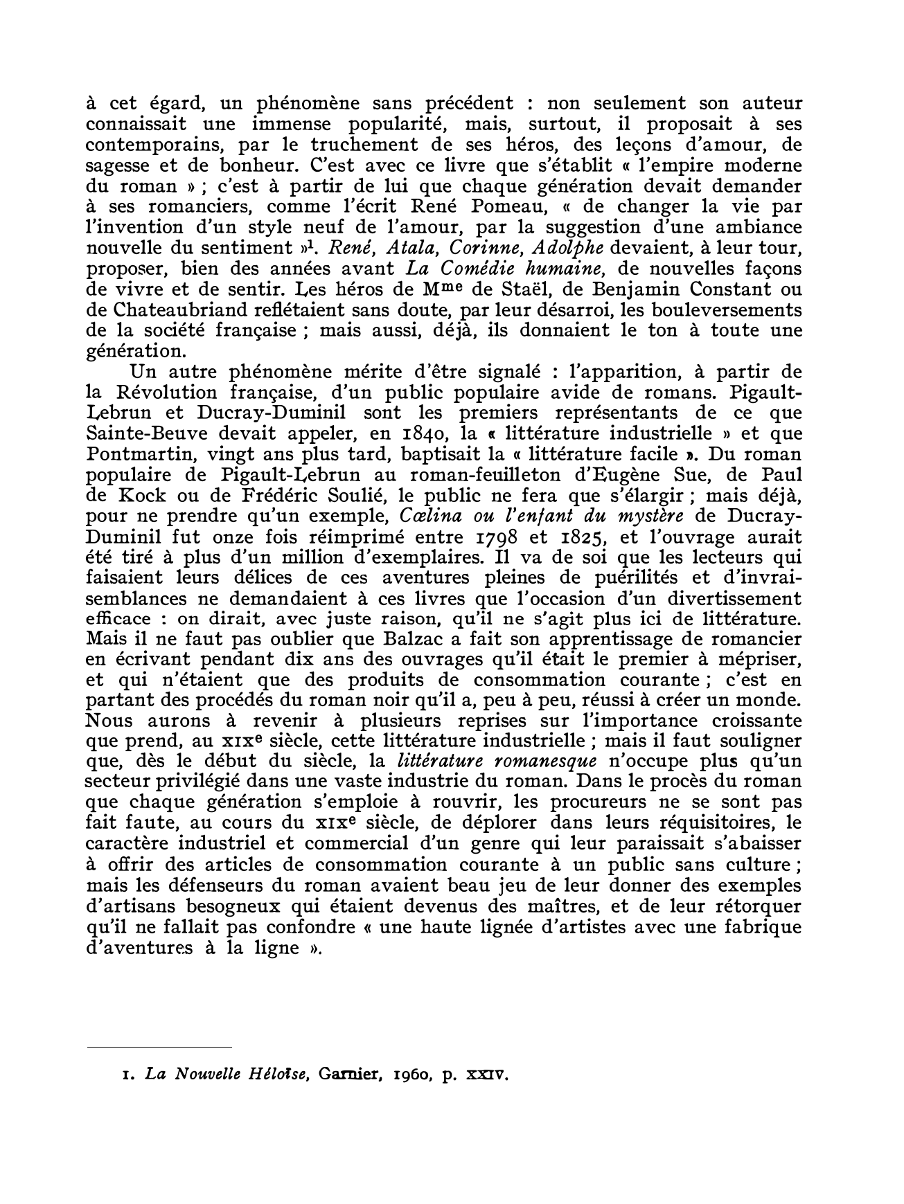 Prévisualisation du document LE ROMAN FRANÇAIS AVANT BALZAC : Un genre conventionnel