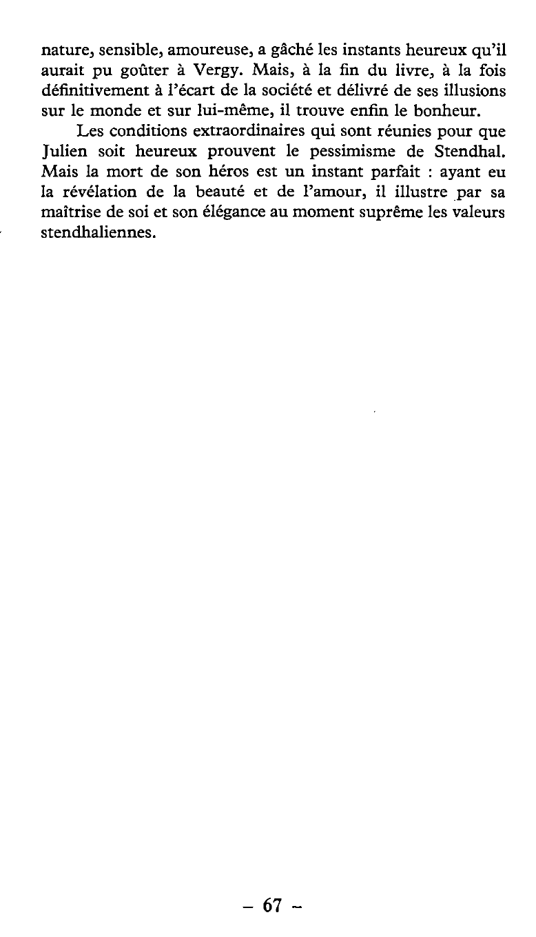 Prévisualisation du document Le rouge et le noir: synthèse