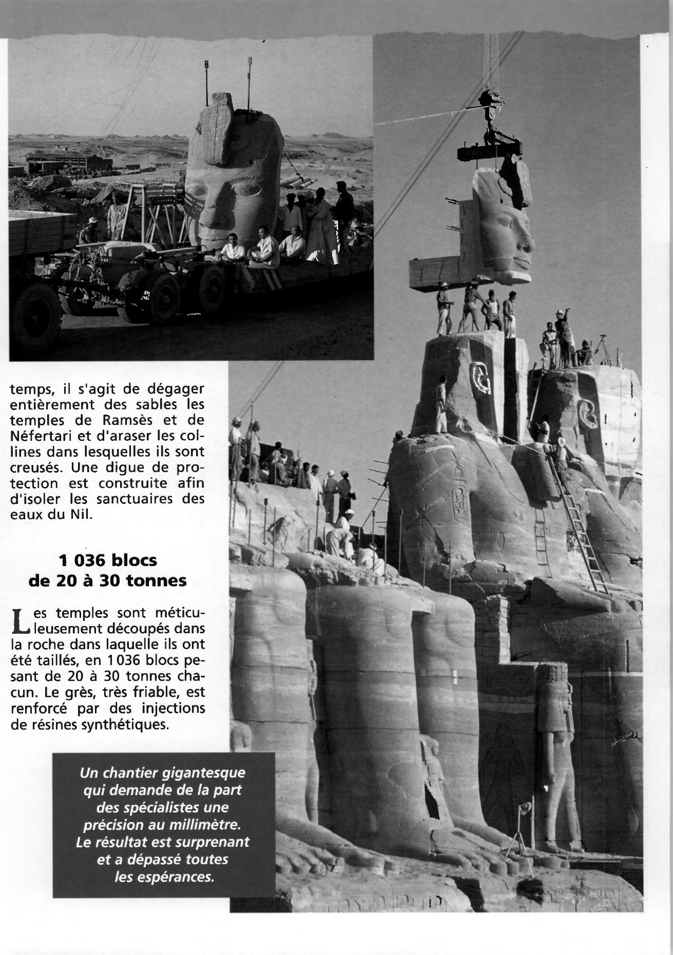 Prévisualisation du document Le sauvetage d'Abou Simbel