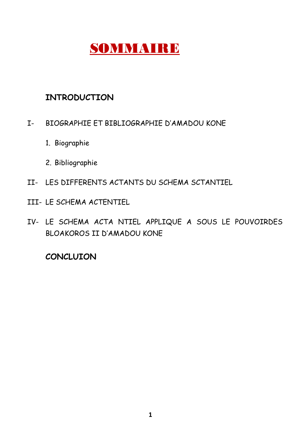 Prévisualisation du document LE SCHEMA ACTANTIEL DANS COURSES D'AMADOU  KONE