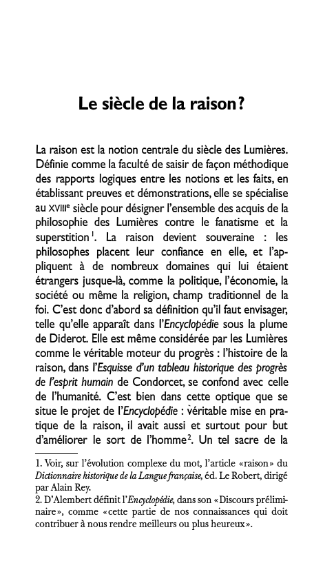 Prévisualisation du document Le siècle de la raison?
La raison est la notion centrale du siècle des Lumières.
Définie comme la faculté de...