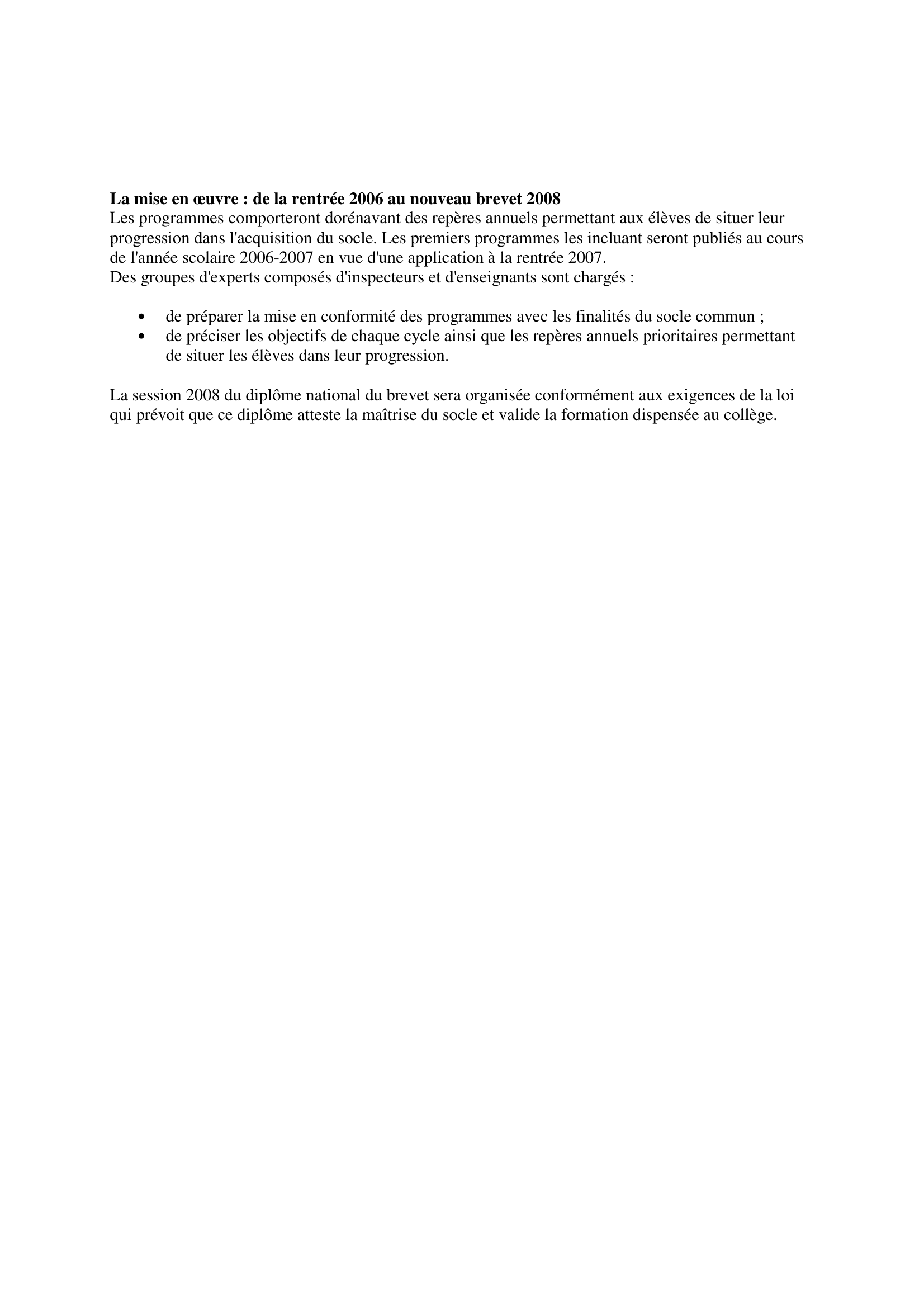 Prévisualisation du document LE SOCLE COMMUN
Fiche synthèse construite par Sylvain
sylvain.