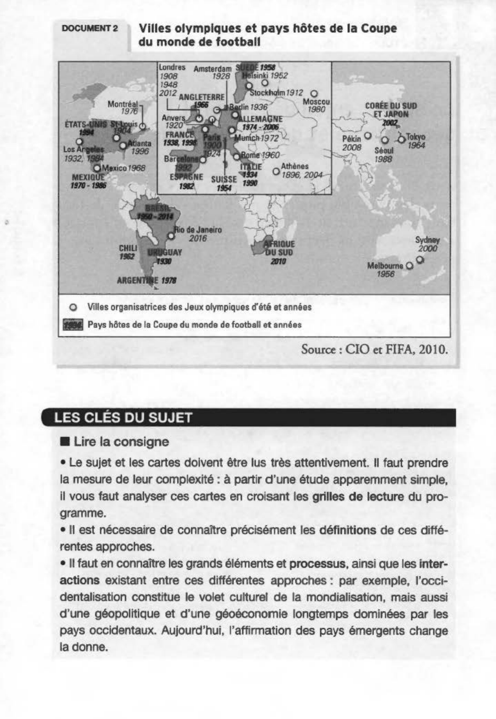 Prévisualisation du document Le sport : enjeu géoculturel, géopolitique et géoéconomique