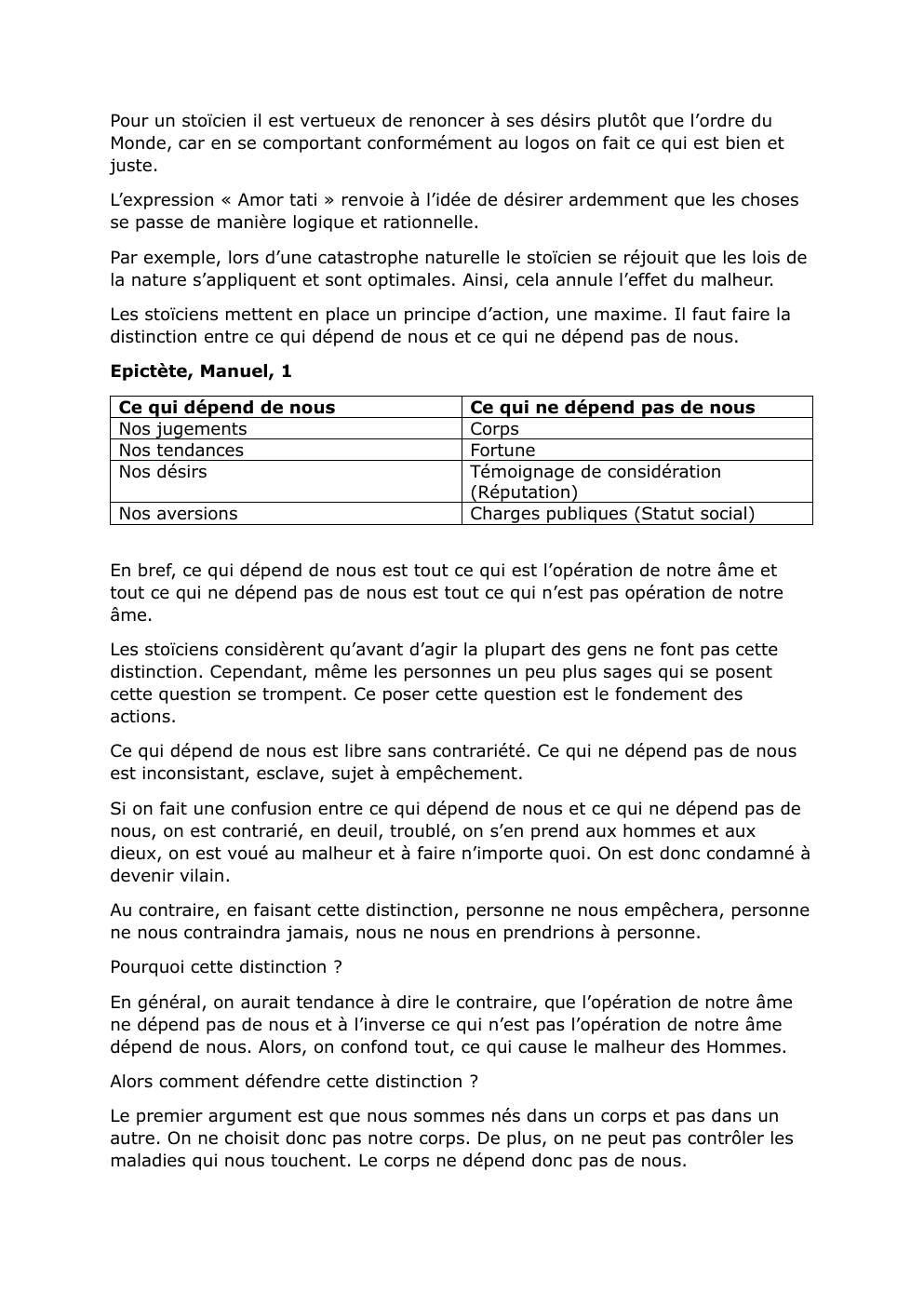 Prévisualisation du document Le stoïcisme :analyse de la théorie