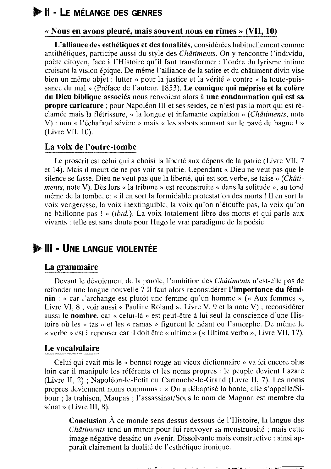Prévisualisation du document Le style des Châtiments de Victor Hugo