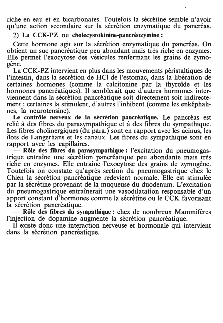 Prévisualisation du document Le suc pancréatique