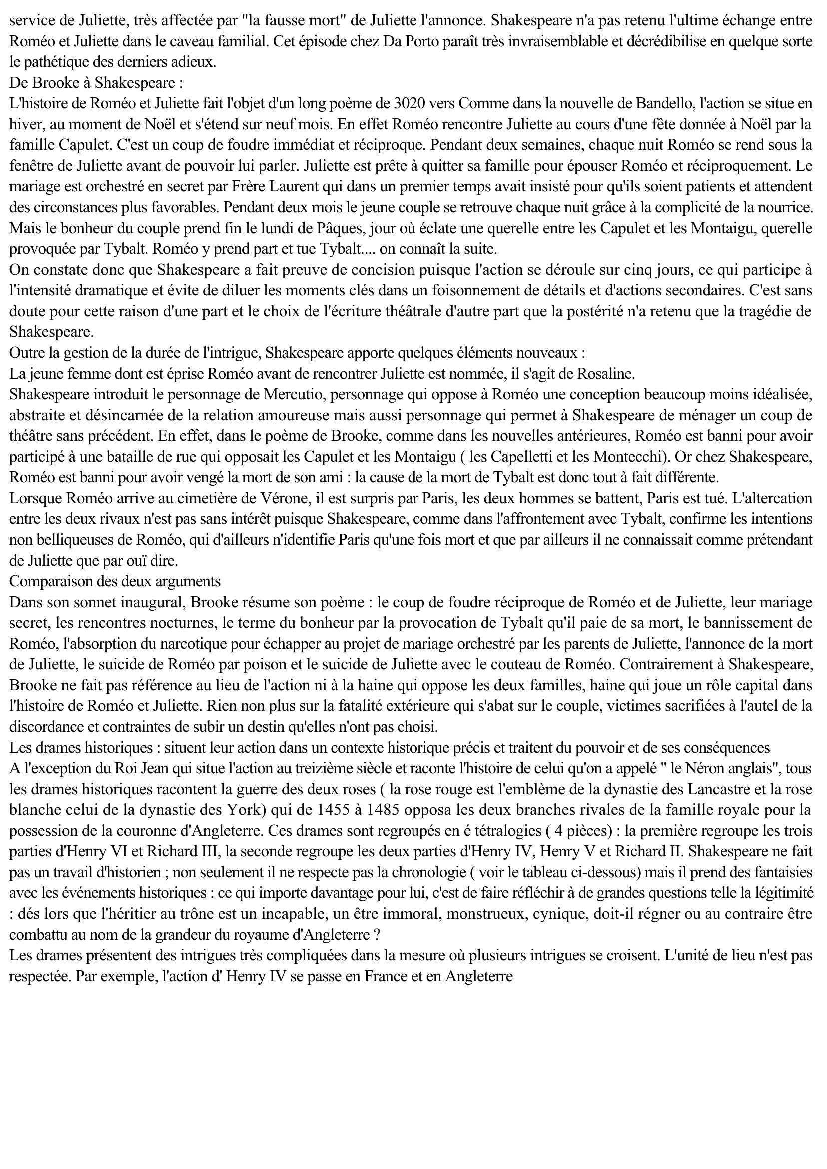 Prévisualisation du document Le Sujet De La Pièce De Roméo Et Juliette