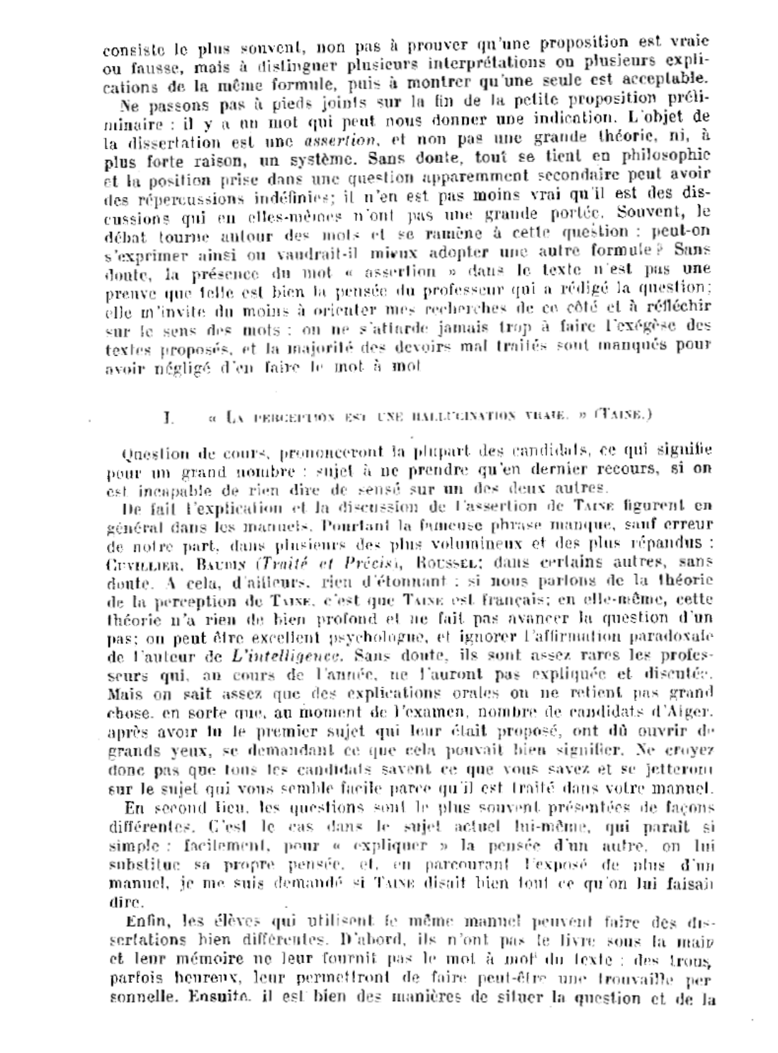 Prévisualisation du document LE SUJET - TEXTE (philo)