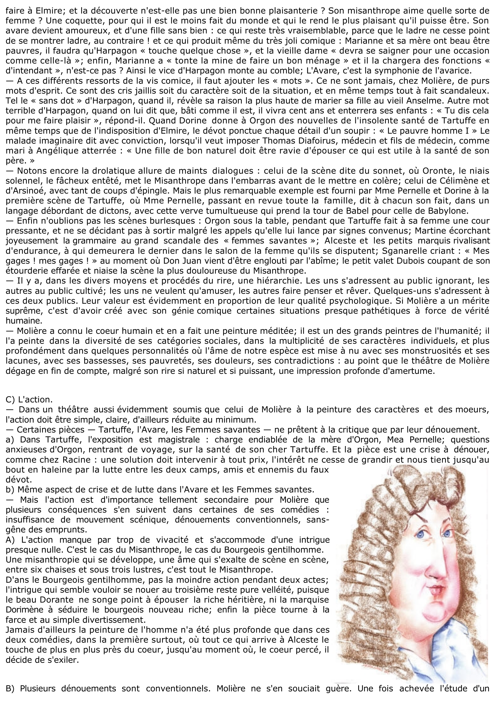 Prévisualisation du document LE SYSTÈME DRAMATIQUE DE MOLIÈRE