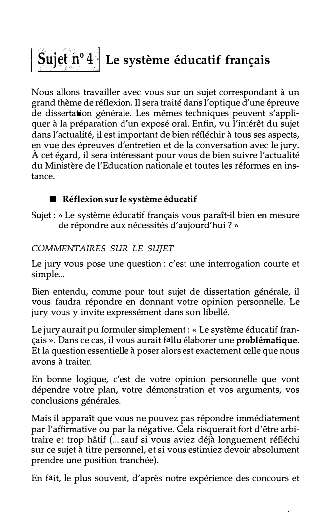 Prévisualisation du document Le système éducatif français