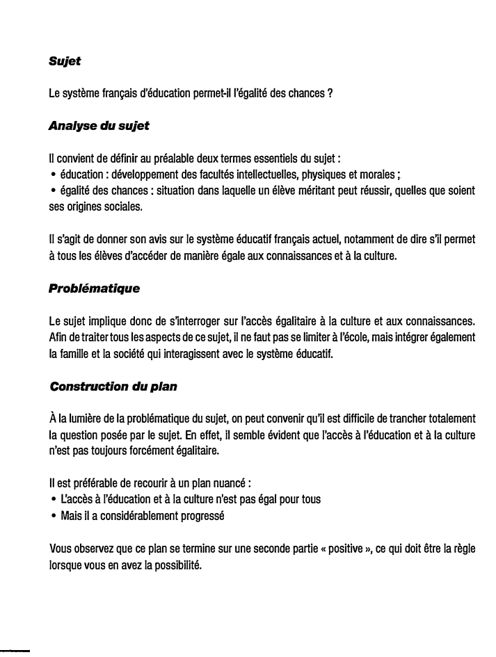 Prévisualisation du document Le système français d'éducation permet-il l'égalité des chances ?