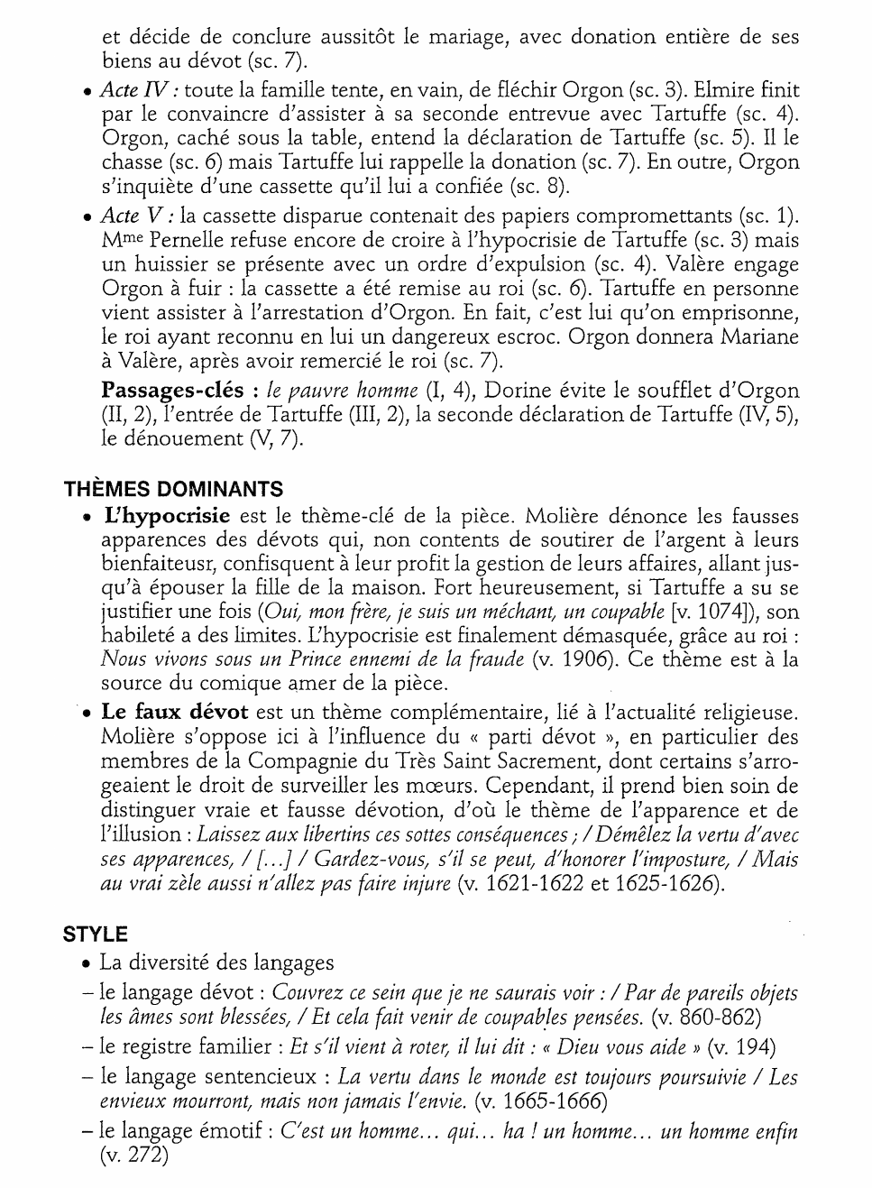 Prévisualisation du document Le Tartuffe 1669    Molière (résumé de l'oeuvre & analyse détaillée)