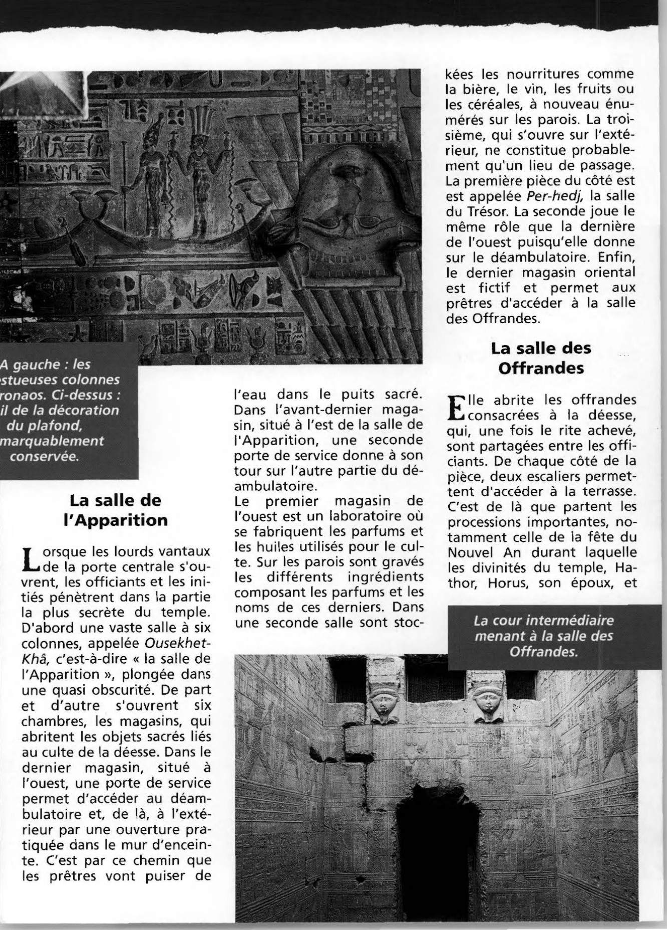 Prévisualisation du document Le temple d'Hathor à Denderah