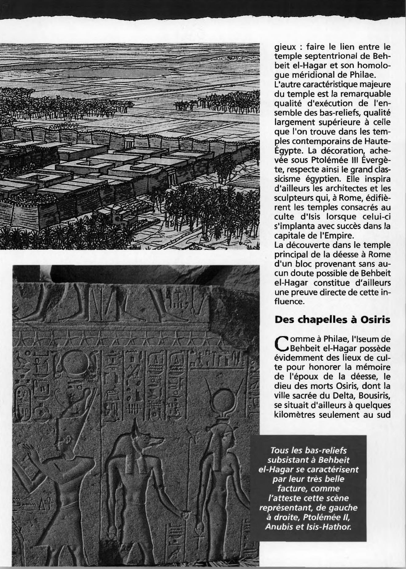 Prévisualisation du document Le temple d'Isis à Behbeit el Hagar : un modèle pour Rome