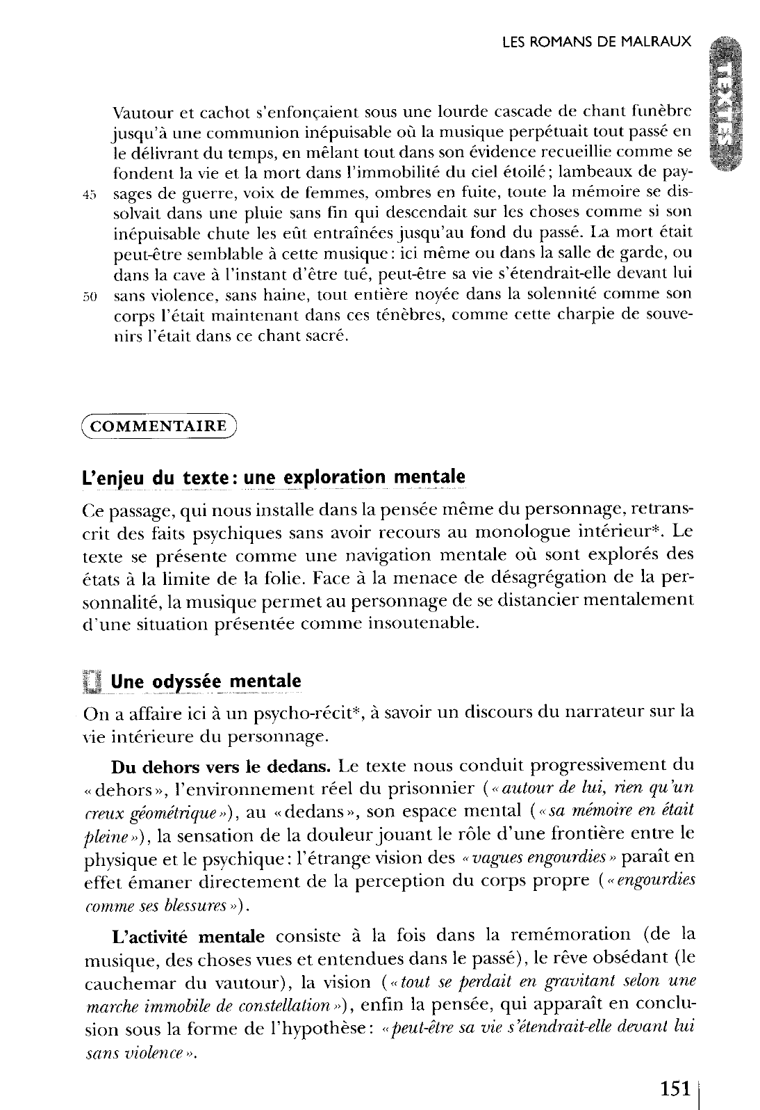 Prévisualisation du document Le Temps du mépris, chap. II, La Pléiade (Gallimard), p. 791. Commentaire composé