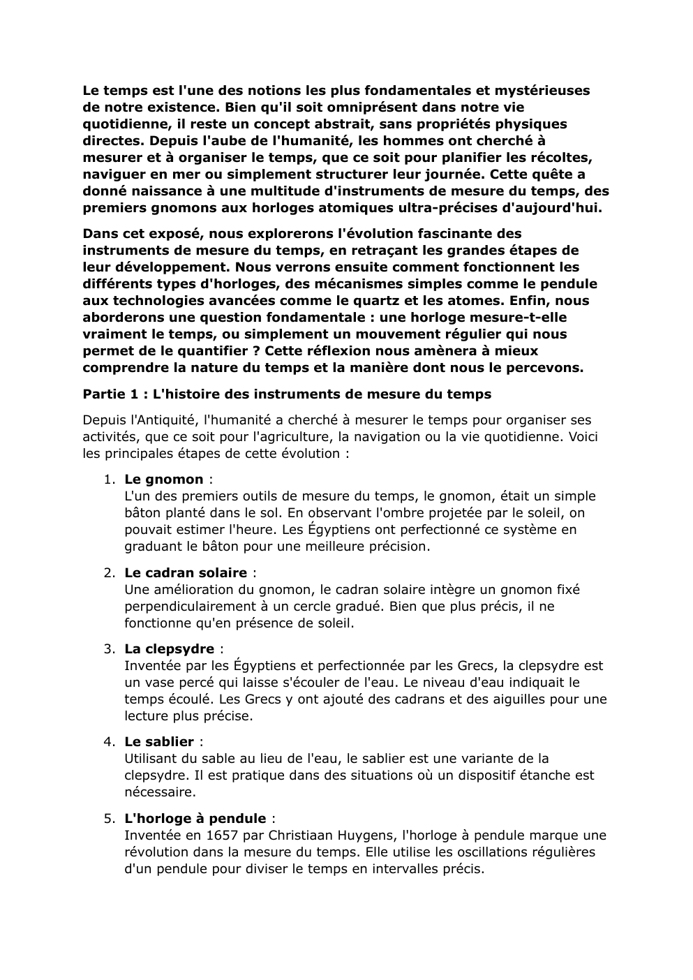 Prévisualisation du document le temps est un concept