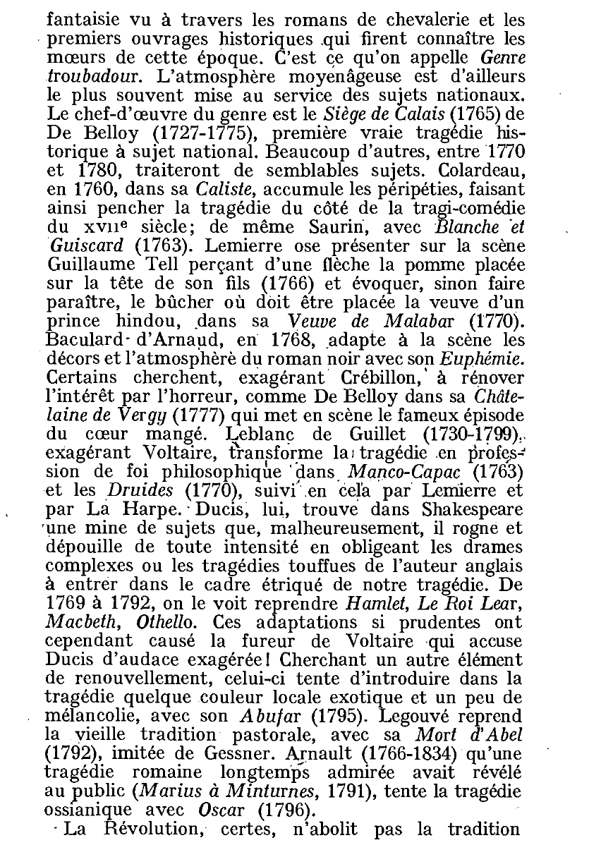 Prévisualisation du document Le théâtre au XVIIIe siècle
