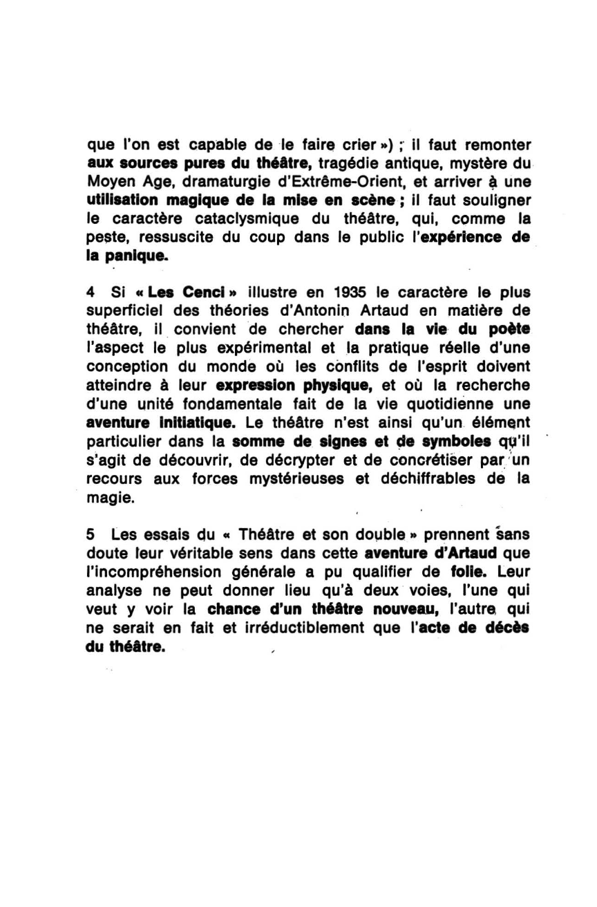 Prévisualisation du document Le Théâtre et son double de Artaud (Antonin)