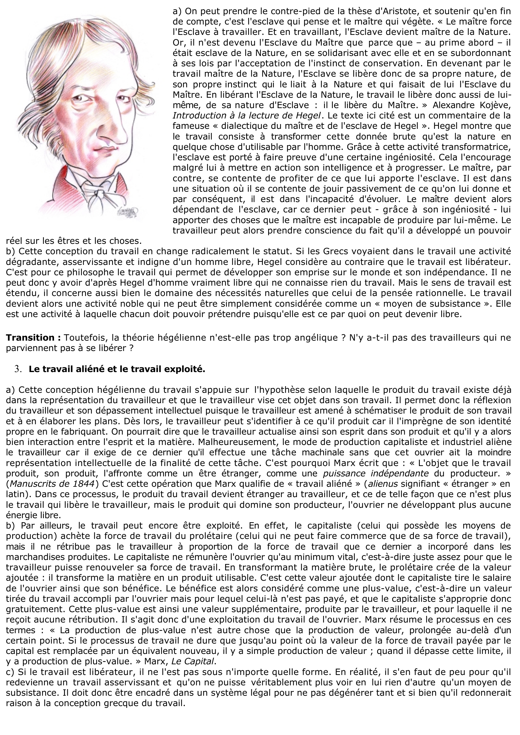 Prévisualisation du document Le travail n'est-il qu'un moyen de subsistance ?