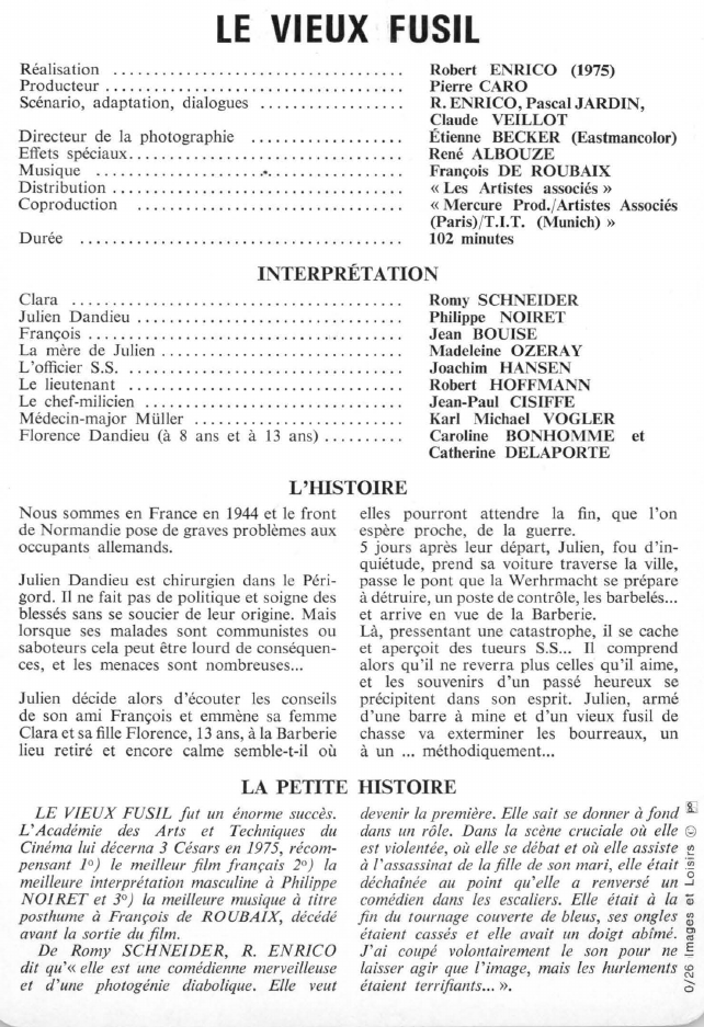 Prévisualisation du document LE VIEUX FUSIL