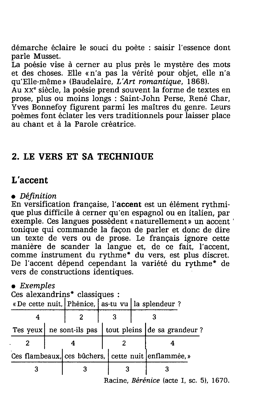 Prévisualisation du document LE VOCABULAIRE DE LA POÉSIE