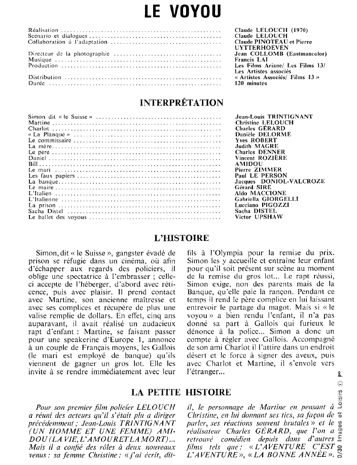 Prévisualisation du document LE VOYOU