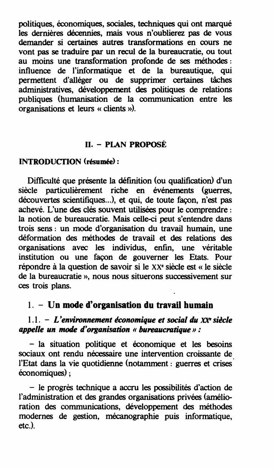 Prévisualisation du document Le xxe siècle, siècle de la bureaucratie. Que pensez-vous de cette définition ?