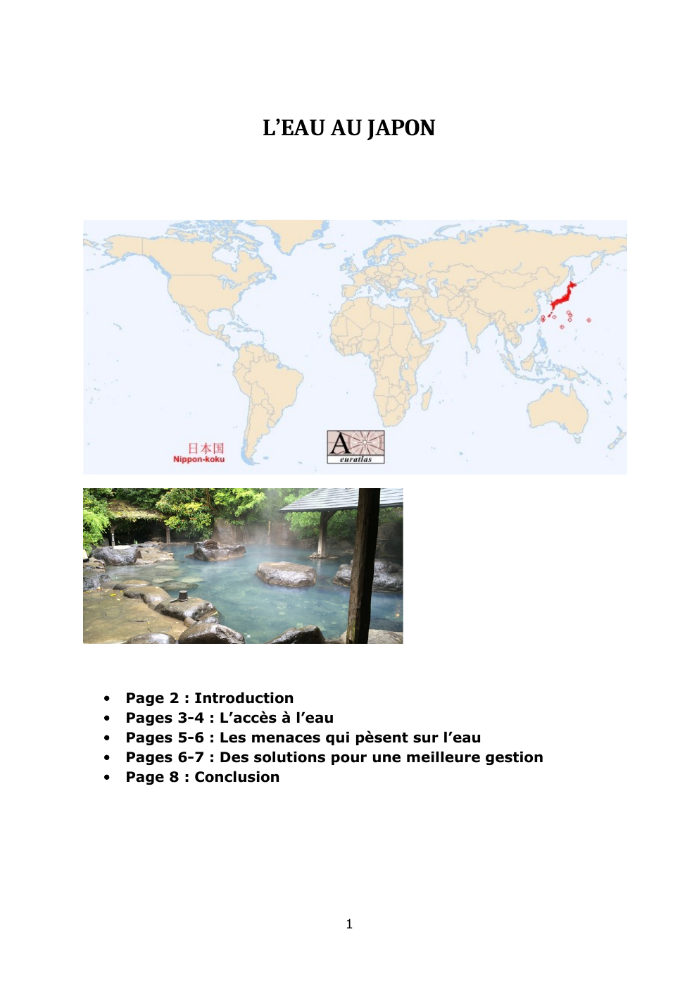 Prévisualisation du document L'eau au Japon