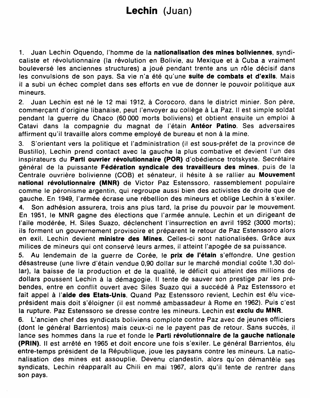Prévisualisation du document Lechin (Juan)